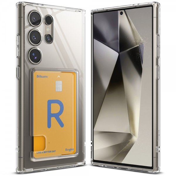 Ringke Samsung Galaxy S24 Ultra Kuori Fusion Card Clear