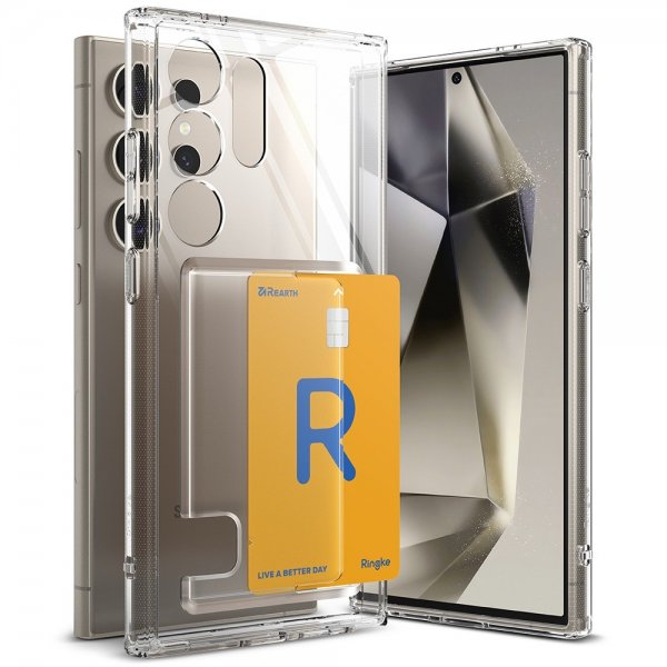 Ringke Samsung Galaxy S24 Ultra Kuori Fusion Card Clear