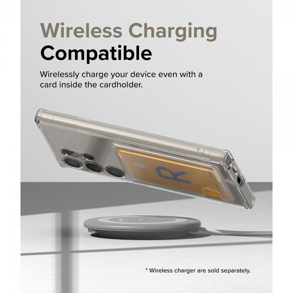 Ringke Samsung Galaxy S24 Ultra Kuori Fusion Card Clear