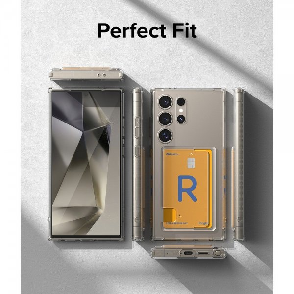 Ringke Samsung Galaxy S24 Ultra Kuori Fusion Card Clear