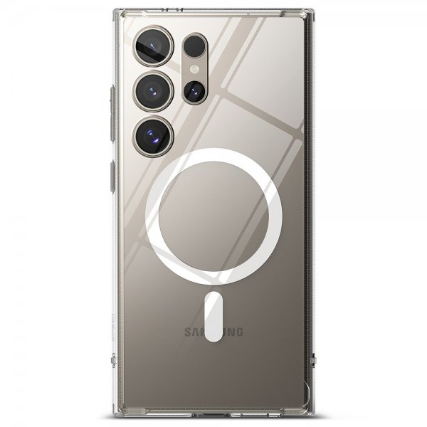 Ringke Samsung Galaxy S24 Ultra Fusion Magnetic Clear -suojakuori