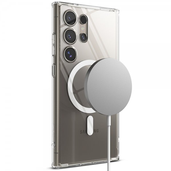Ringke Samsung Galaxy S24 Ultra Fusion Magnetic Clear -suojakuori