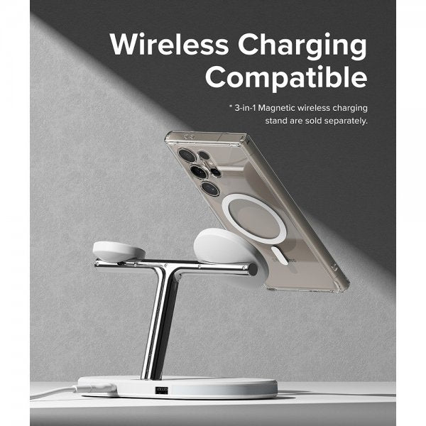 Ringke Samsung Galaxy S24 Ultra Fusion Magnetic Clear -suojakuori