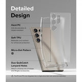 Ringke Samsung Galaxy S24 Ultra Kuori Fusion Matte Clear