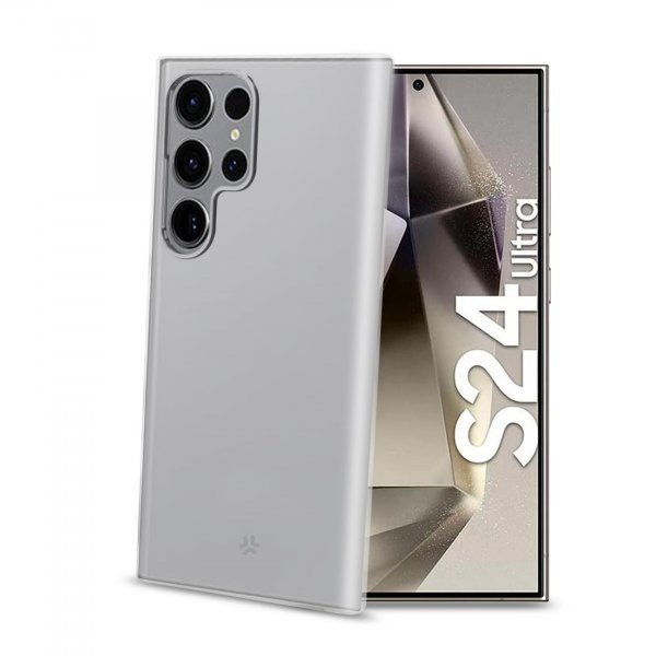 Celly Samsung Galaxy S24 Ultra Kuori GELSKIN Läpinäkyvä