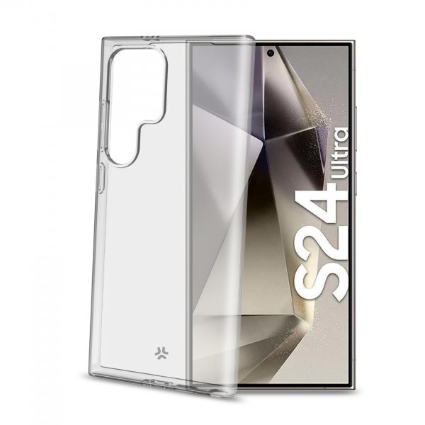 Celly Samsung Galaxy S24 Ultra Kuori GELSKIN Läpinäkyvä