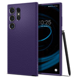 Spigen Samsung Galaxy S24 Ultra -kuori Liquid Air Deep Purple
