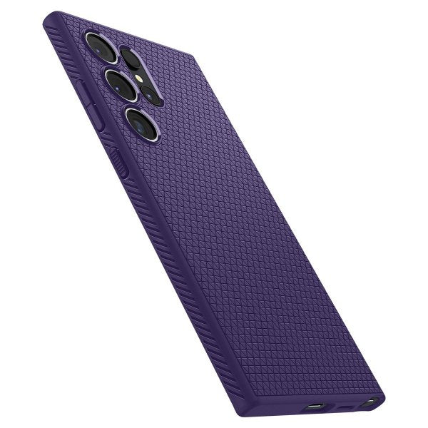 Spigen Samsung Galaxy S24 Ultra -kuori Liquid Air Deep Purple