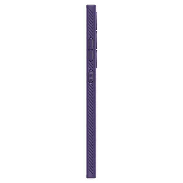 Spigen Samsung Galaxy S24 Ultra -kuori Liquid Air Deep Purple