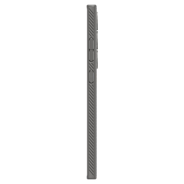 Spigen Samsung Galaxy S24 Ultra -kuori Liquid Air Marble Grey