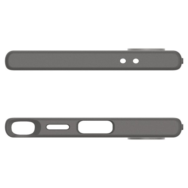 Spigen Samsung Galaxy S24 Ultra -kuori Liquid Air Marble Grey