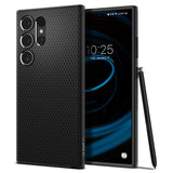 Spigen Samsung Galaxy S24 Ultra kuori Liquid Air Matte Black