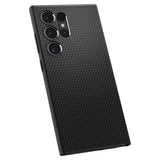 Spigen Samsung Galaxy S24 Ultra kuori Liquid Air Matte Black