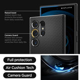 Spigen Samsung Galaxy S24 Ultra kuori Liquid Air Matte Black