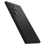 Spigen Samsung Galaxy S24 Ultra kuori Liquid Air Matte Black