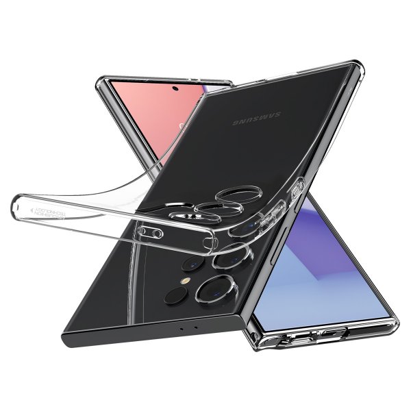 Spigen Samsung Galaxy S24 Ultra Kuori Liquid Crystal Crystal Clear