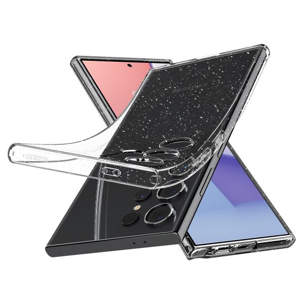 Spigen Samsung Galaxy S24 Ultra Kuori Liquid Crystal Glitter Crystal Quartz