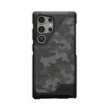 Urban Armor Gear (UAG) Samsung Galaxy S24 Ultra Kuori Metropolis LT MagSafe Micro Hex Camo Graphite