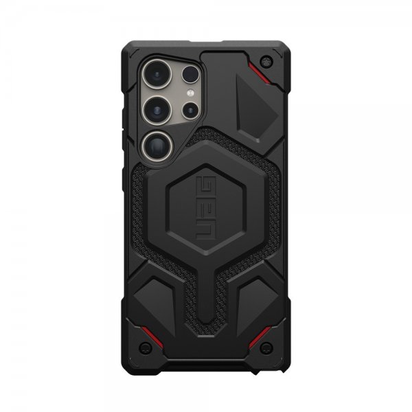 Urban Armor Gear (UAG) Samsung Galaxy S24 Ultra -suojakuori Monarch Pro Kevlar MagSafe, musta