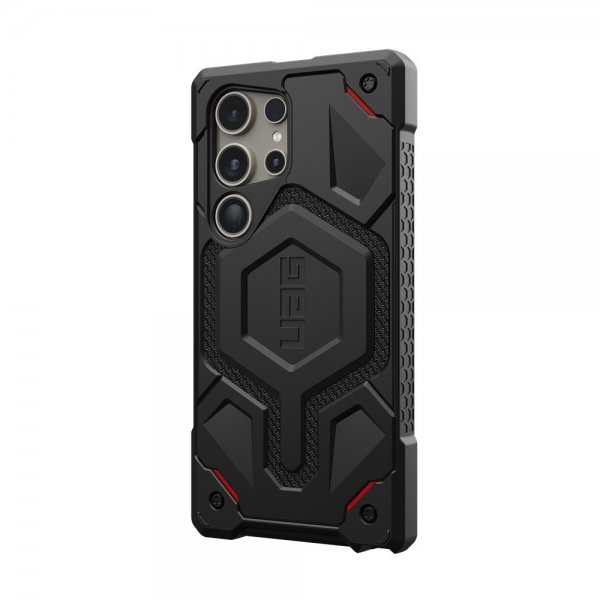 Urban Armor Gear (UAG) Samsung Galaxy S24 Ultra -suojakuori Monarch Pro Kevlar MagSafe, musta