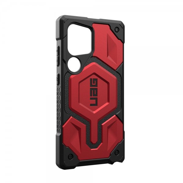 Urban Armor Gear (UAG) Samsung Galaxy S24 Ultra -suojakuori Monarch Pro MagSafe Crimson