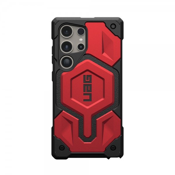 Urban Armor Gear (UAG) Samsung Galaxy S24 Ultra -suojakuori Monarch Pro MagSafe Crimson