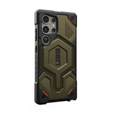 Urban Armor Gear (UAG) Samsung Galaxy S24 Ultra -suojakuori Monarch Pro MagSafe Element Green
