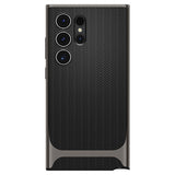 Spigen Samsung Galaxy S24 Ultra -kuori Neo Hybrid Gunmetal