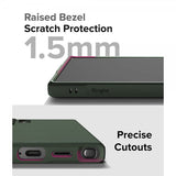 Ringke Samsung Galaxy S24 Ultra kuoret, Onyx Dark Green