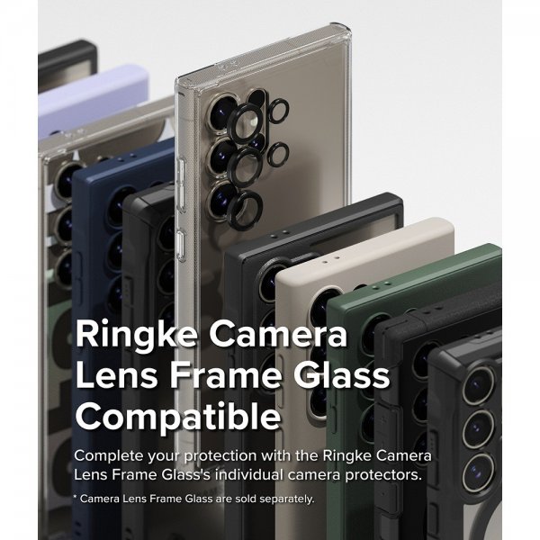 Ringke Samsung Galaxy S24 Ultra kuoret, Onyx Dark Green