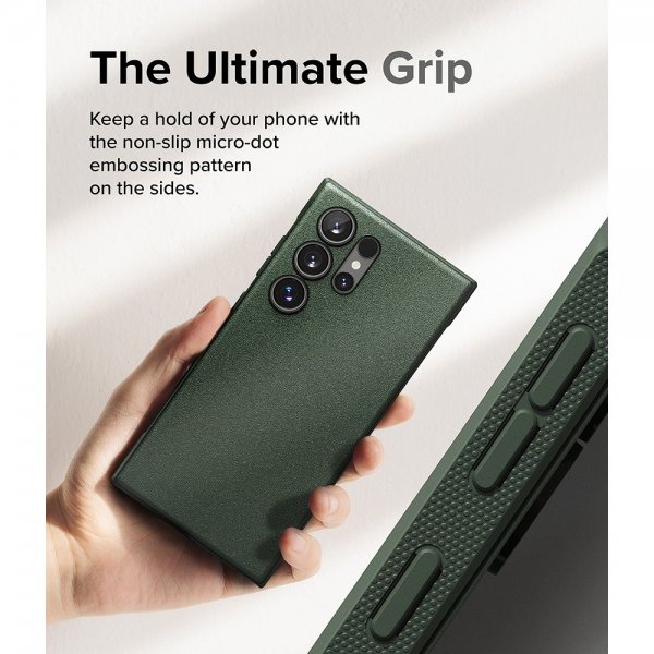 Ringke Samsung Galaxy S24 Ultra kuoret, Onyx Dark Green