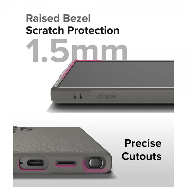 Ringke Samsung Galaxy S24 Ultra kuoret Onyx Gray