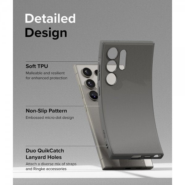 Ringke Samsung Galaxy S24 Ultra kuoret Onyx Gray