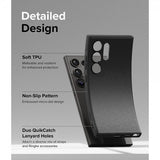 Ringke Samsung Galaxy S24 Ultra -suojakuori, Onyx Black