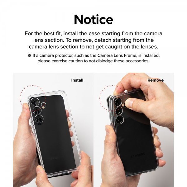 Ringke Samsung Galaxy S24 Ultra -suojakuori, Onyx Black