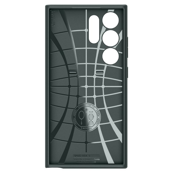 Spigen Samsung Galaxy S24 Ultra kuori Optik Armor Abyss Green