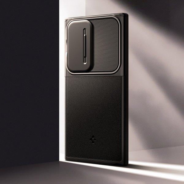 Spigen Samsung Galaxy S24 Ultra kuori Optik Armor musta