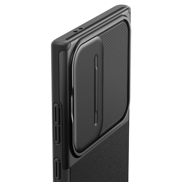 Spigen Samsung Galaxy S24 Ultra kuori Optik Armor musta