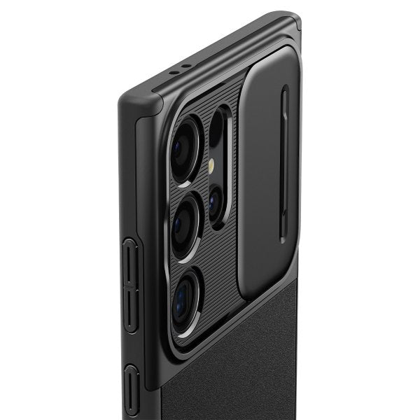 Spigen Samsung Galaxy S24 Ultra kuori Optik Armor musta