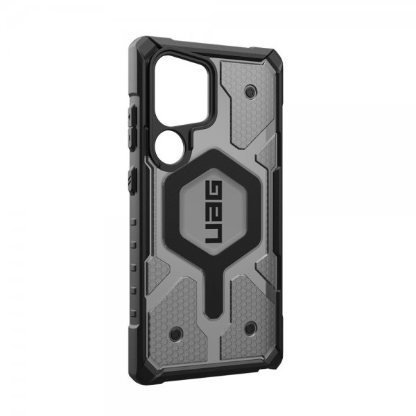 Urban Armor Gear (UAG) Samsung Galaxy S24 Ultra -suojakuori Pathfinder Clear MagSafe Ash