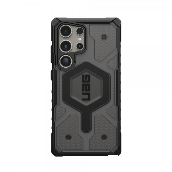 Urban Armor Gear (UAG) Samsung Galaxy S24 Ultra -suojakuori Pathfinder Clear MagSafe Ash