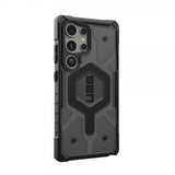 Urban Armor Gear (UAG) Samsung Galaxy S24 Ultra -suojakuori Pathfinder Clear MagSafe Ash