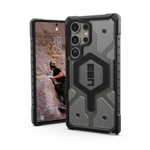 Urban Armor Gear (UAG) Samsung Galaxy S24 Ultra -suojakuori Pathfinder Clear MagSafe Ice
