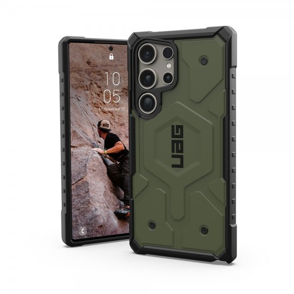 Urban Armor Gear (UAG) Samsung Galaxy S24 Ultra -suojakuori Pathfinder MagSafe Olive Drab