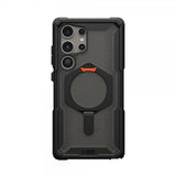 Urban Armor Gear (UAG) Samsung Galaxy S24 Ultra -suojakuori Plasma XTE, musta/oranssi