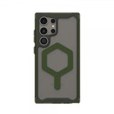 Urban Armor Gear (UAG) Samsung Galaxy S24 Ultra Plyo Pro MagSafe Suojakuori Ice/Olive