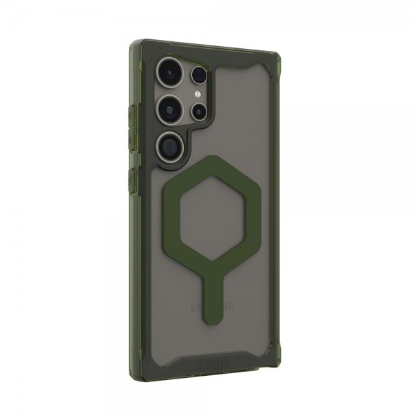 Urban Armor Gear (UAG) Samsung Galaxy S24 Ultra Plyo Pro MagSafe Suojakuori Ice/Olive