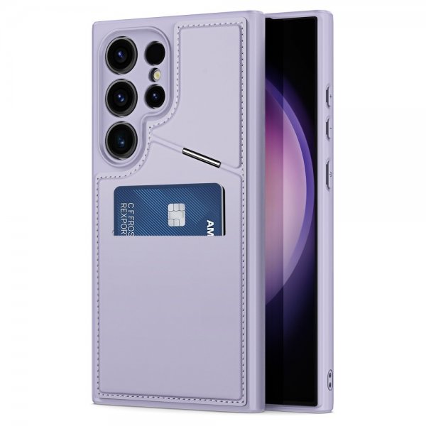 Dux Ducis Samsung Galaxy S24 Ultra Kuori Rafi II Series MagSafe Violetti