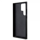 Karl Lagerfeld Samsung Galaxy S24 Ultra -suojakuori Saffiano Karl & Choupette Musta