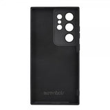 Essentials Samsung Galaxy S24 Ultra Silicone Case, musta
